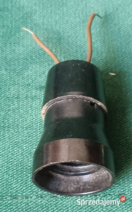 Bakelitowa oprawka żarówki e27 Zbylitowska Góra