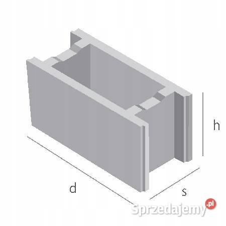 STYROBUD Pustak szalunkowy 24x24x50 Pozostałe małopolskie Gdów