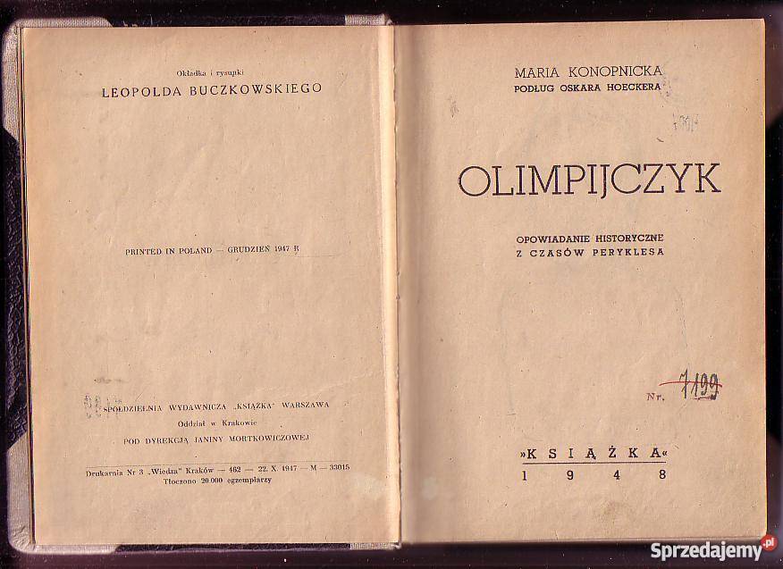 8168 OLIMPIJCZYK OPOWIADANIE HISTORYCZNE Z Czyrna