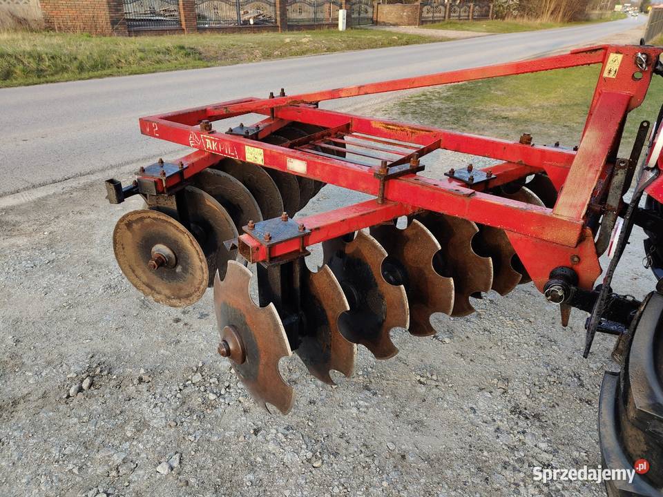 Talerzówka Akpil 2x9 20m Brona Talerzowa w nieuszkodzony łódzkie Brzeziny