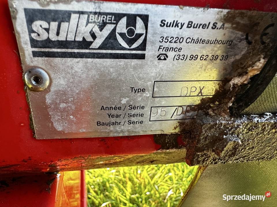 Rozsiewacz Sulky DPD 1154 nieuszkodzony Łopacianka