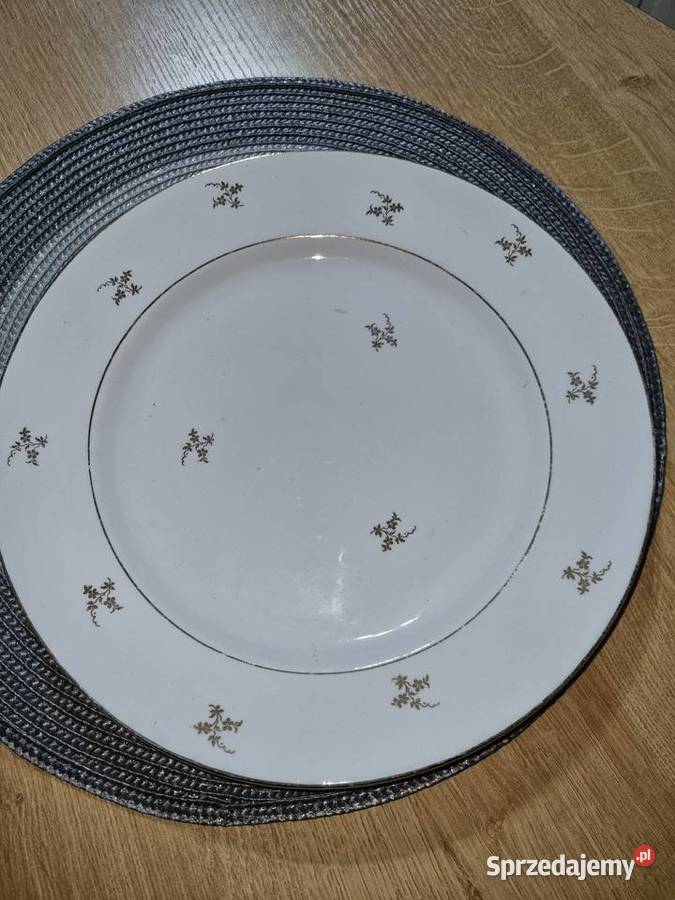 Talerz Do Ciasta Porcelana L Amandinoise Antyki, Sztuka, Kolekcje wielkopolskie Wola Podłężna