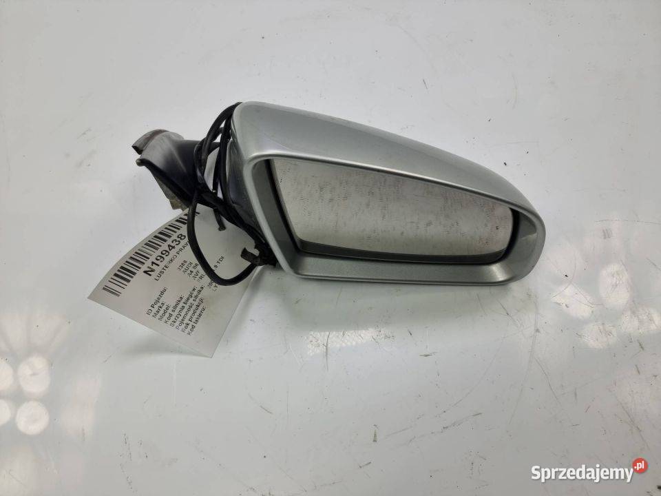 LUSTERKO PRAWE AUDI A4 B6 LY7W 5PIN Lipno