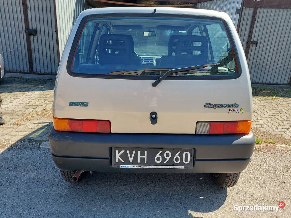 Fiat Cinquecento 700 Jeden Właściciel Mały Kraków