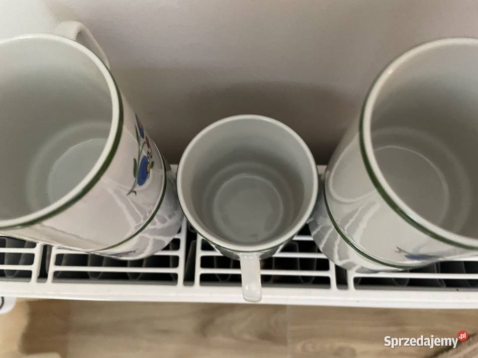 Lubiana wzór kaszubski mały kubek Porcelana i szkło Antyki, Sztuka, Kolekcje Pruszcz Gdański sprzedam
