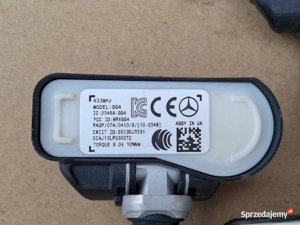 MERCEDES CZUJNIK CIŚNIENIA KÓŁ TPMS W212 W207 Pozostałe