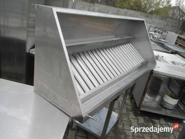 Solidny Okap Gastronomiczny z Filtrami 1907055 Ostrów Wielkopolski