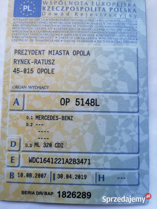 Sprzedam MercedesBenz ML 320 CDi 4Matic napęd 4x4 opolskie Opole