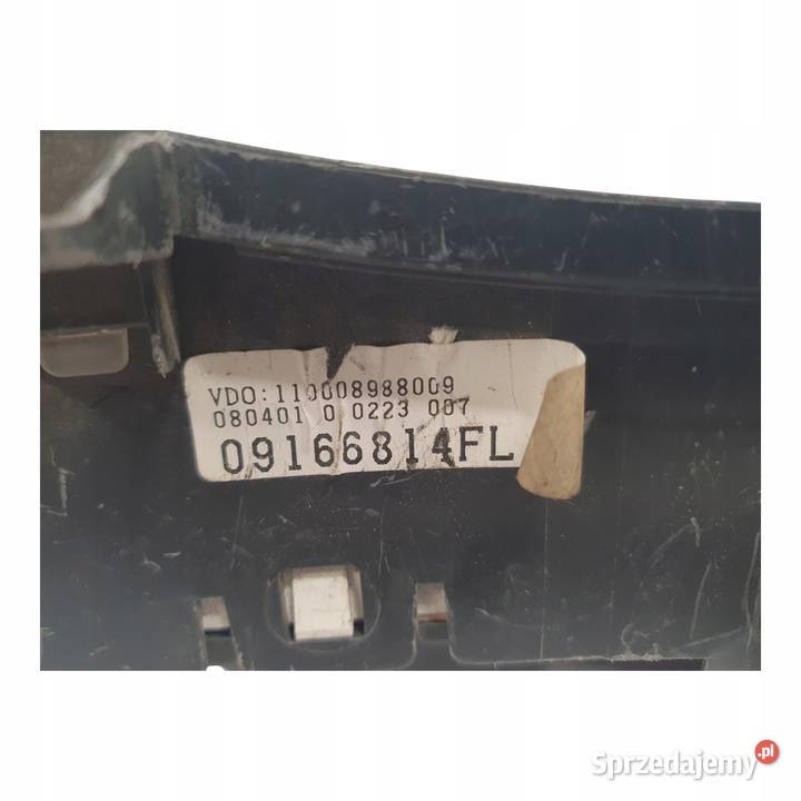 LICZNIK ZEGARY 09166814 FL Opel Corsa C 10 12V Liczniki i zegary Chełm sprzedam