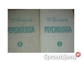 Psychologia tom I i II zestaw Szewczukfa zachodniopomorskie Goleniów