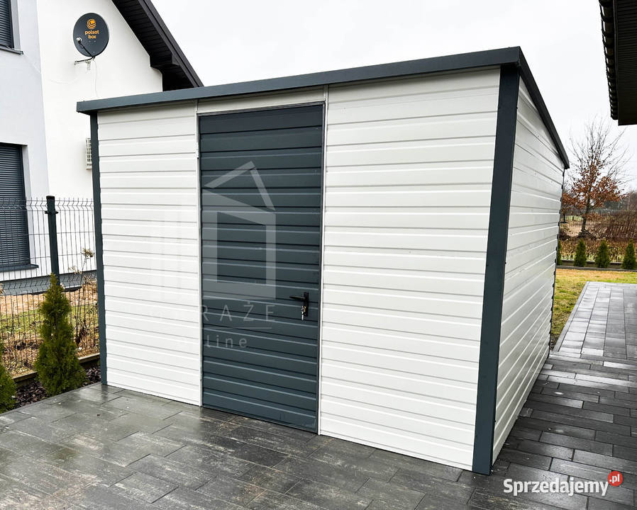 Domek Ogrodowy Schowek Garaż 4x3 rynny Spad w Jarocin
