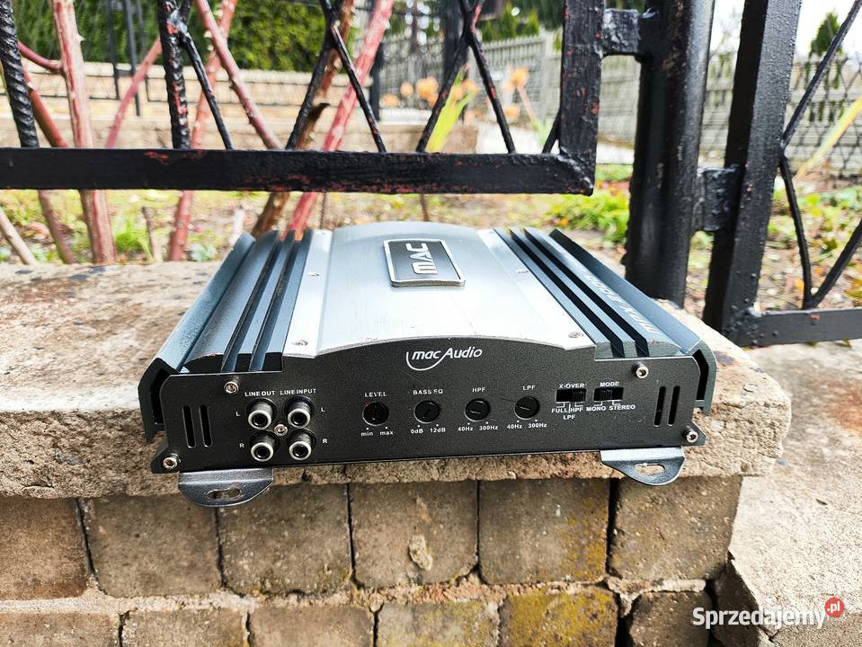 Wzmacniacz samochodowy 2 kanałowy Mac Audio MPX śląskie Niegowonice