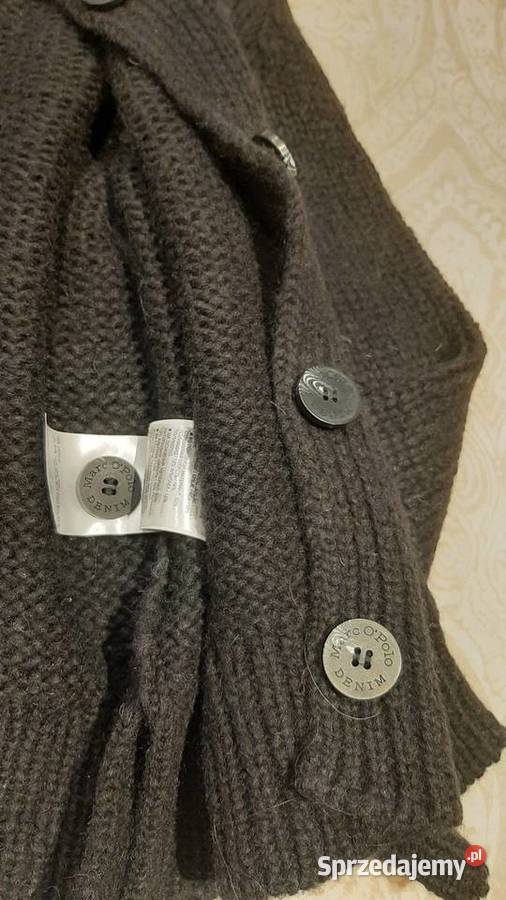 Sweter Czarny Rozpinany Damski Marc OPolo XS Nowa Sól sprzedam