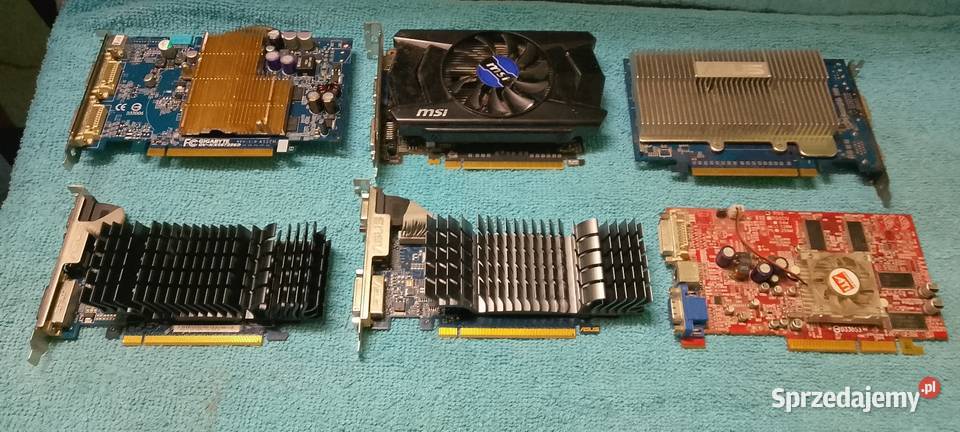 Sprzedam karty graficzne łódzkie Praga