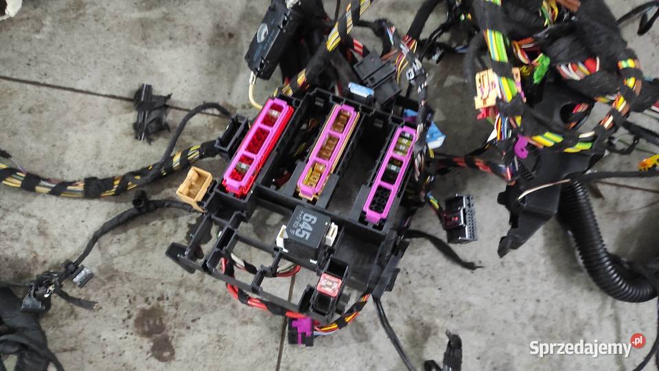 Wiązka przewodów instalacja wnętrza Audi Q5 80A Bełchatów