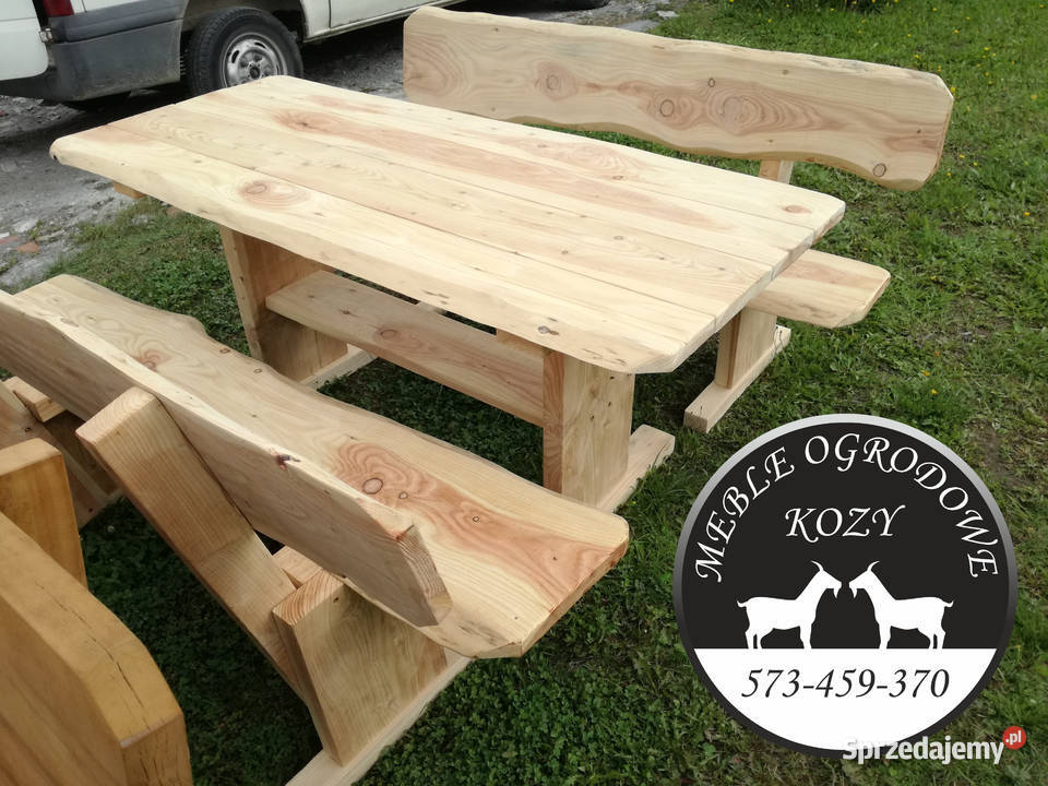 WYPRZEDAŻ POSEZONOWA Meble góralskie ogrodowe Myszków
