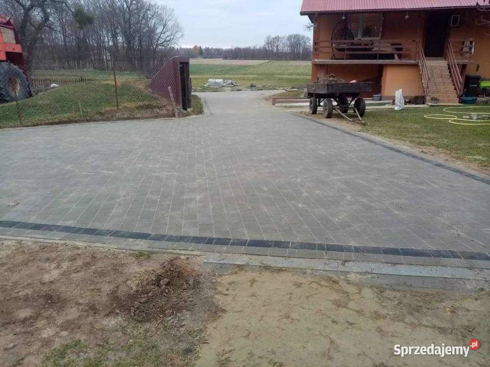 Układanie kostki brukowej