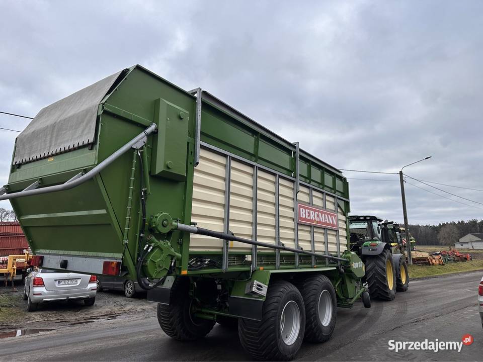 Przyczepa samozbierająca bergmann raptor 35s Cisew