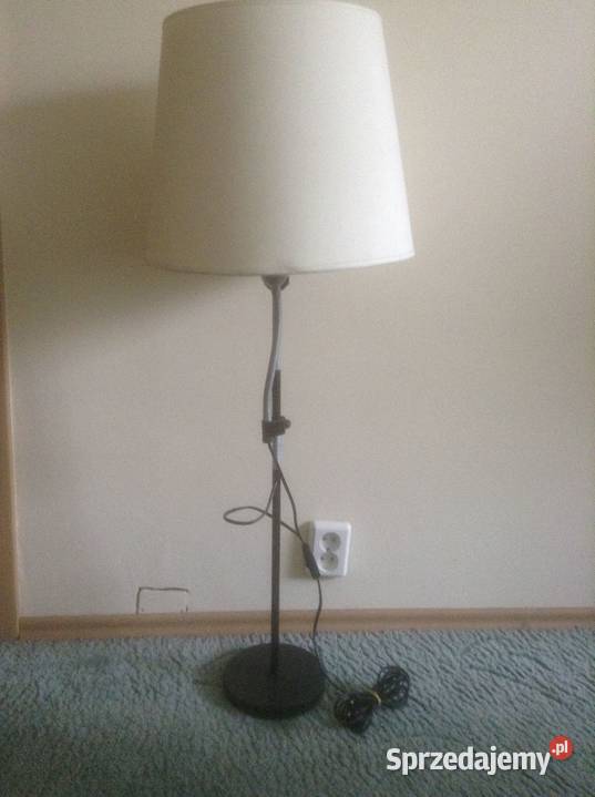 Lampa stołowa podłogowa dwu funkcyjna