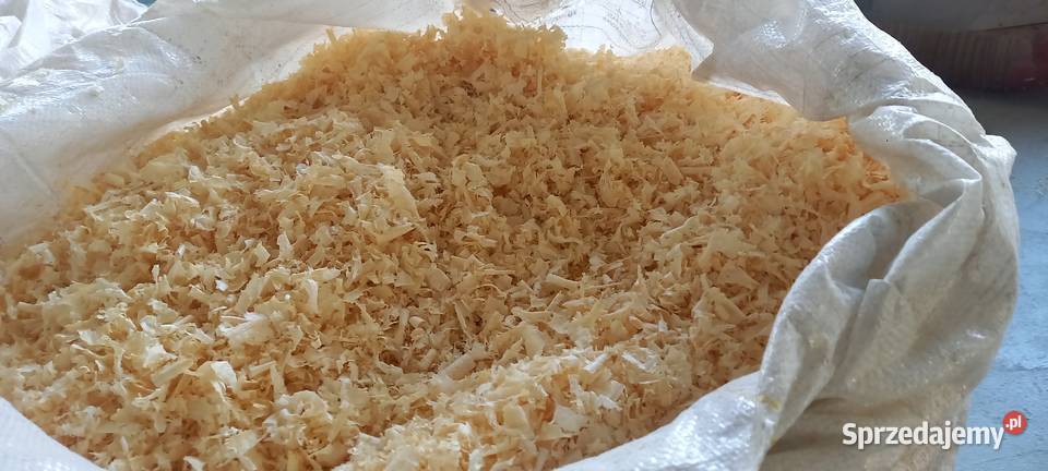 trociny wióry ściółka suche koni gryzoni pellet Dla gryzoni sprzedam