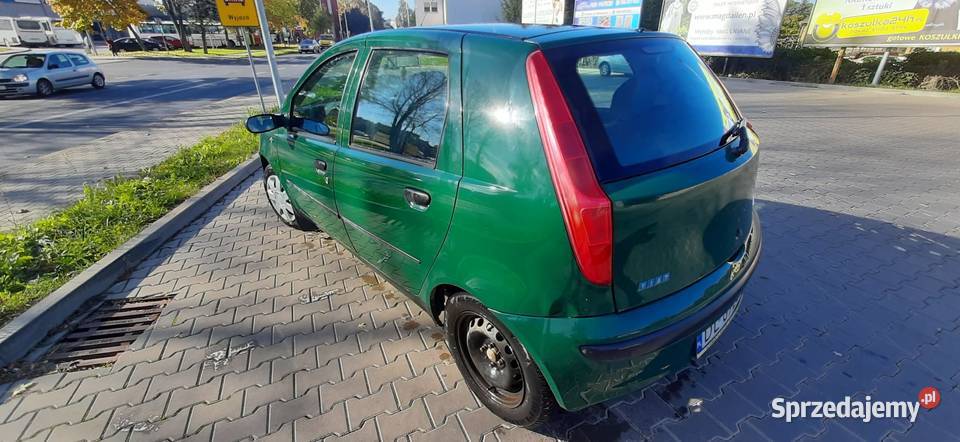 Fiat Punto 12 benzyna NISKI PRZEBIEG Rok produkcji 2001