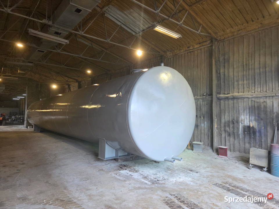 Zbiornik stalowy 113m3 113000l naziemny Wtelno