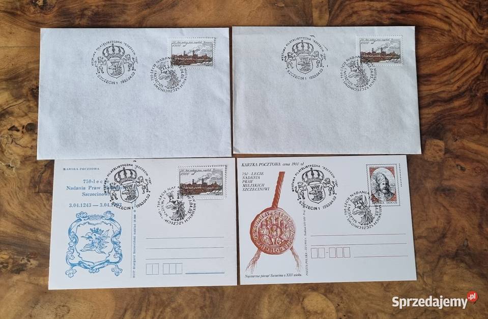 Koperty okolicznościowe filatelistyka FDC Filatelistyka Zielona Góra