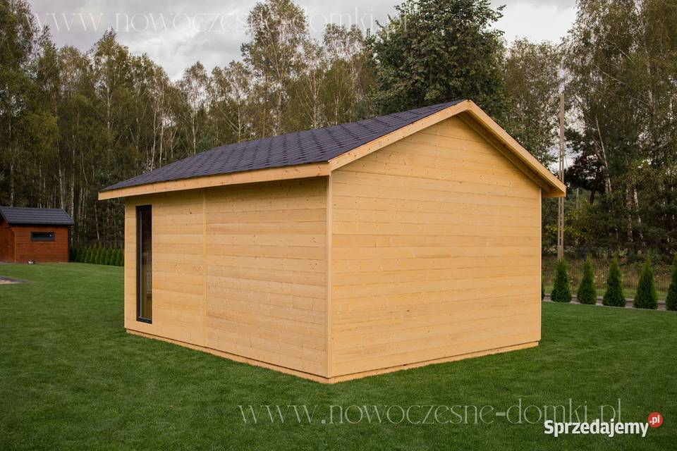 Drewniany domek ogrodowy Leon 2 wym 4x4m Olsztyn