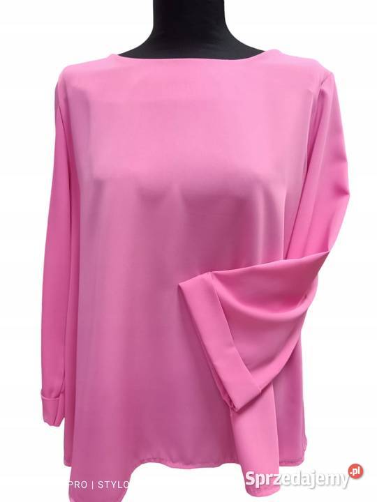 Bluzka damska w literę A biust L biust 100 różowy Bluzki i koszule