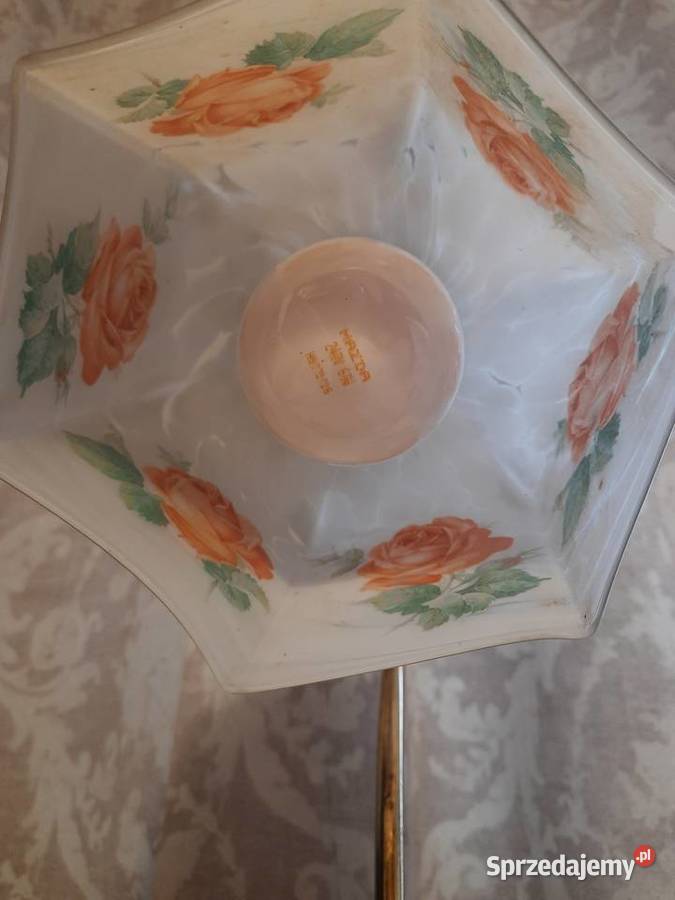 lampka w stylu art deco w róże Mielnica Duża sprzedam