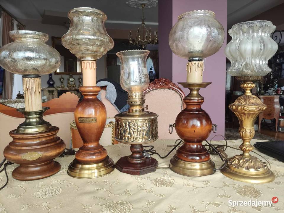 stara oryginalna lampa z kloszem Gorzów Wielkopolski