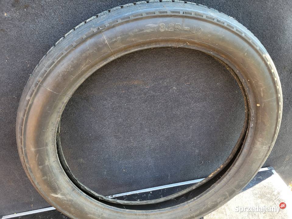 325 19 OPONA CONTINENTAL Z EPOKI DOBRA BSA AJS Rybnik