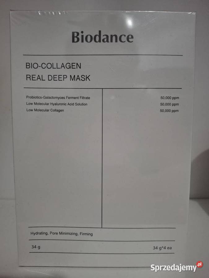 Maski w płachcie kolagenowe Kraków