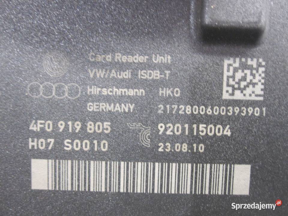 AUDI Q7 4L I LIFT 10r Czytnik kart tuner tv świętokrzyskie Kielce