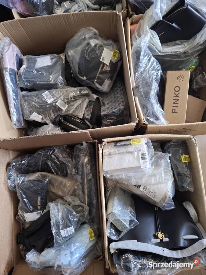 Pakiet torebek mix zalando stock bags 75 sztuk Katowice