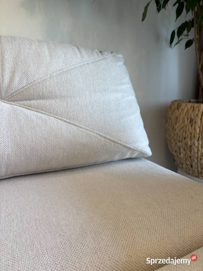 Sofa na drewnianych nóżkach rozkładana LAVENDE mazowieckie Warszawa