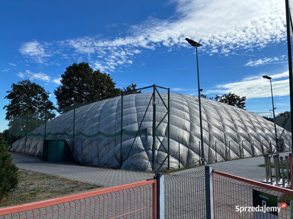 Hala pneumatyczna balon tenisowy balon piłkarski małopolskie Niepołomice