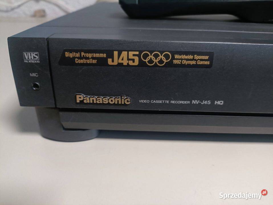 PANASONIC NV-J45EE VHS HQ SUPER 4HEAD + PILOT KOLEKCJONESKI