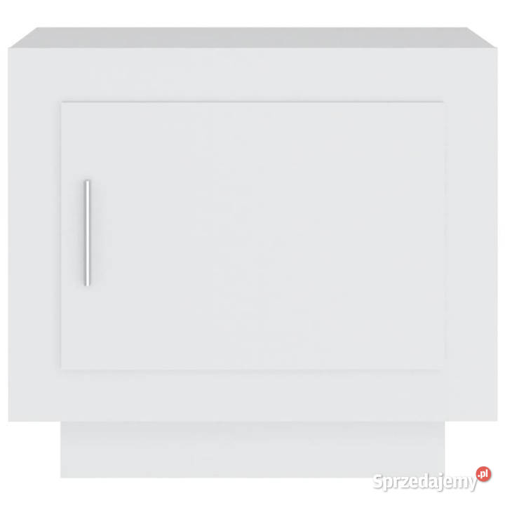 Stolik kawowy biały 51x50x45 materiał sprzedam
