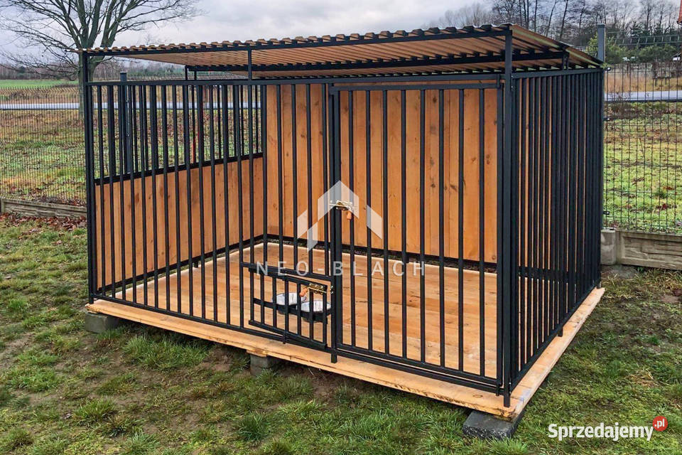 Kojec Psów 25x2m Uchwyt na miski Drewniana Kłodzko sprzedam