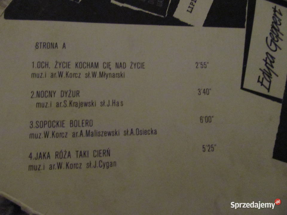 Płyty winylowe zestaw 4 płyt 1 płyta Płyty i kasety lubelskie Lublin sprzedam