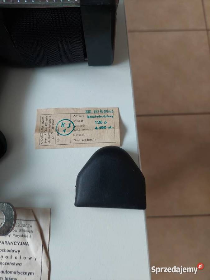 Nowy pas bezwładnościowy fiat 126p pasy bezpieczeństwa Wyposażenie wnętrza Mysłowice