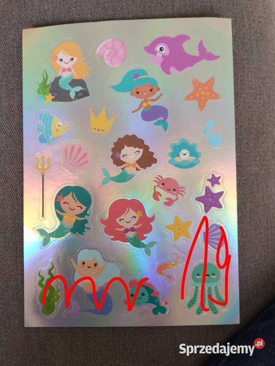 Odblaskowe naklejki syrenki Siemiatycze