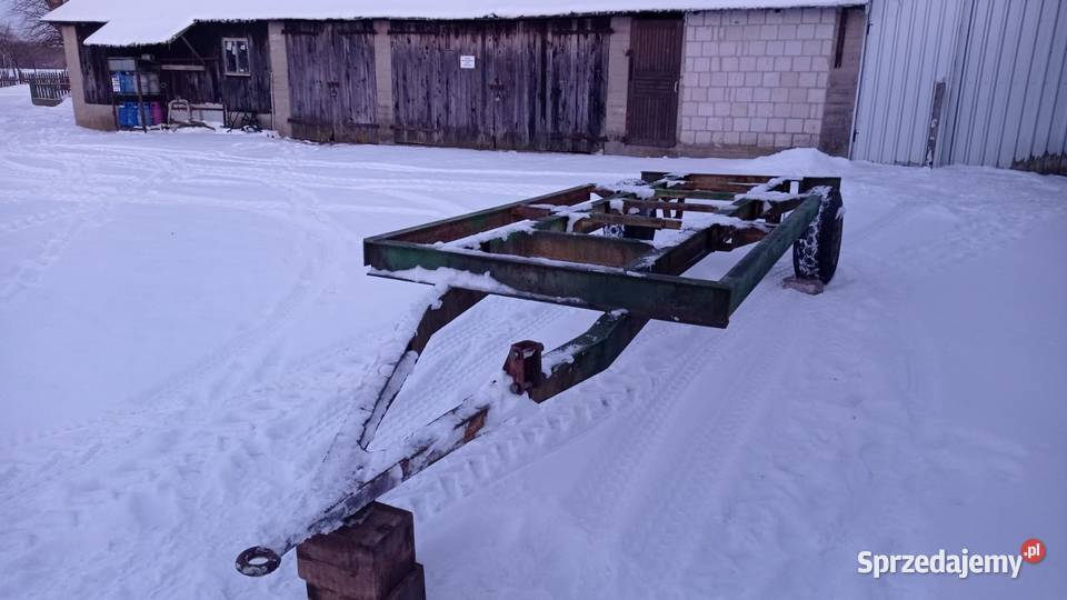 Przyczepa rama oś Nowy Dwór