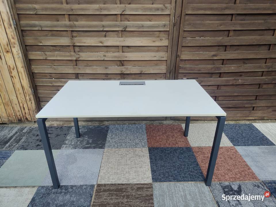 9 x biurko 140x80 biały blat Warszawa