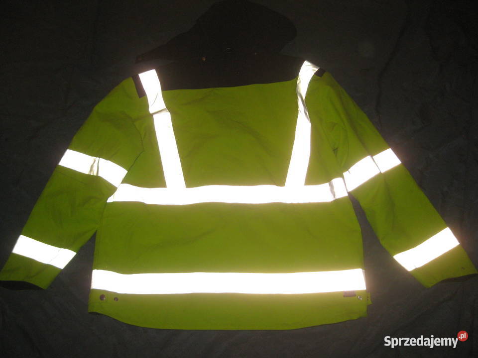 Kurtka wodoodporna widoczna żółta 18019 105115 Żary