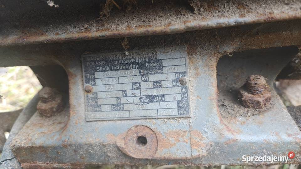 Silnik KW 55 na metalowym wózku pomorskie Linia sprzedam