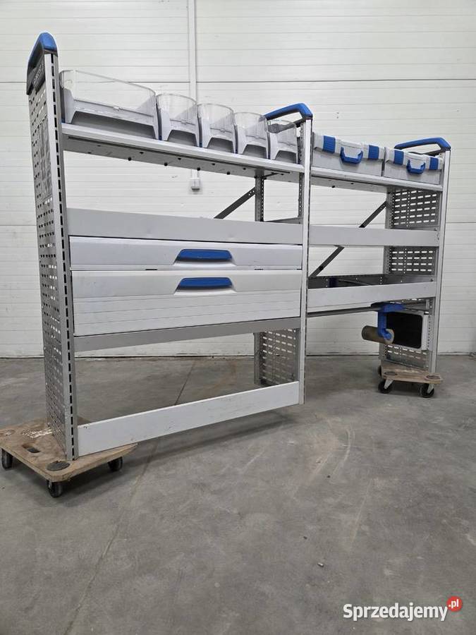 Zabudowa serwwisowa warsztatowa Sortimo Vito Regały warsztatowe Nowiny