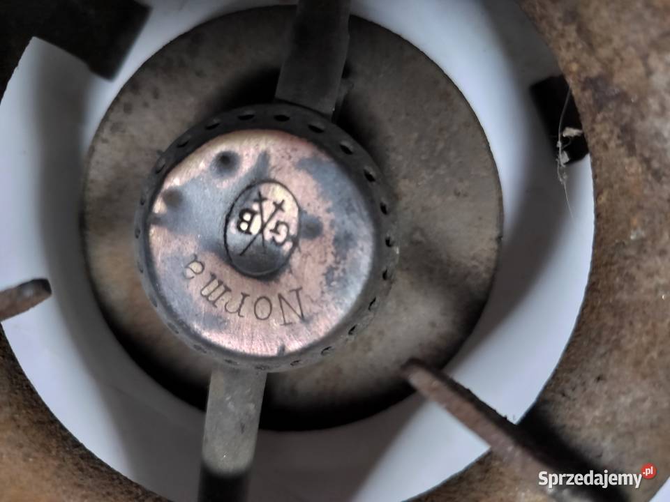 stary niemiecki palnik kuchenny sygnowany Kęty sprzedam