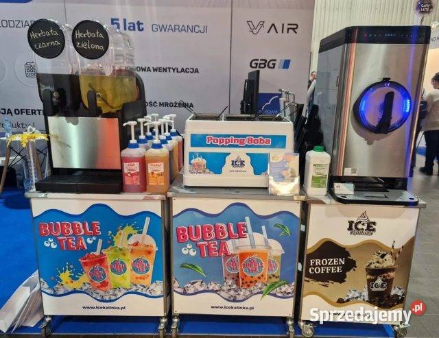 Wózek ze stali nierdzewnej Bubble Tea Popping Sandomierz